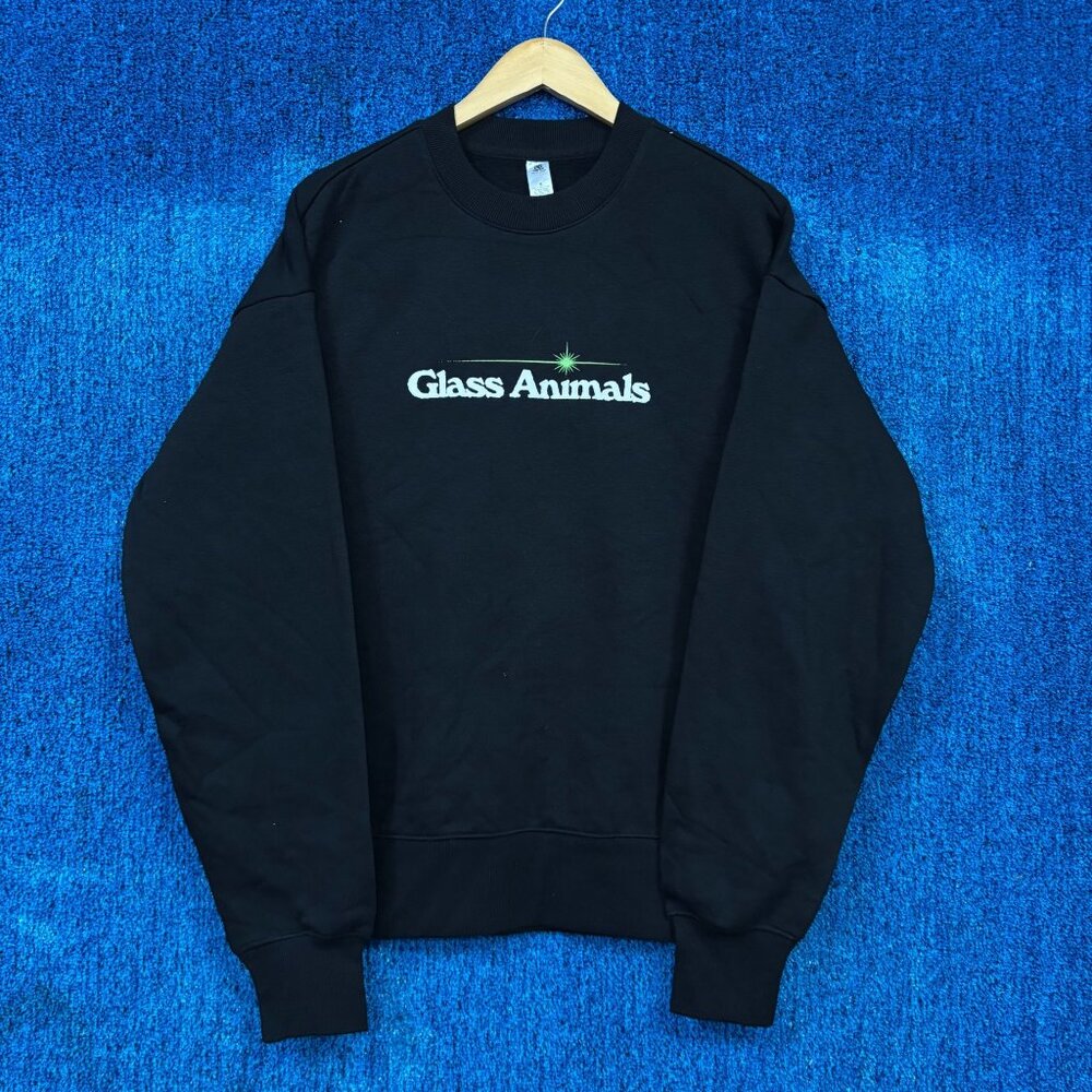 Glass Animal I Love You So Much Rock Crewneck Sweater Size Large